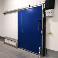 Porta isotermica scorrevole