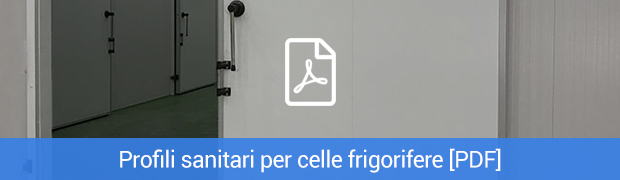 Scheda profili sanitari per celle frigorifere