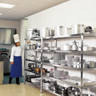 Scaffalature metalliche per ambienti refrigerati